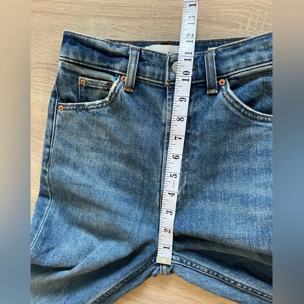 DENIM FORUM The 90s Hi-Rise Stacked Bootcut Jeans. Size 24 - Picture 10 of 11